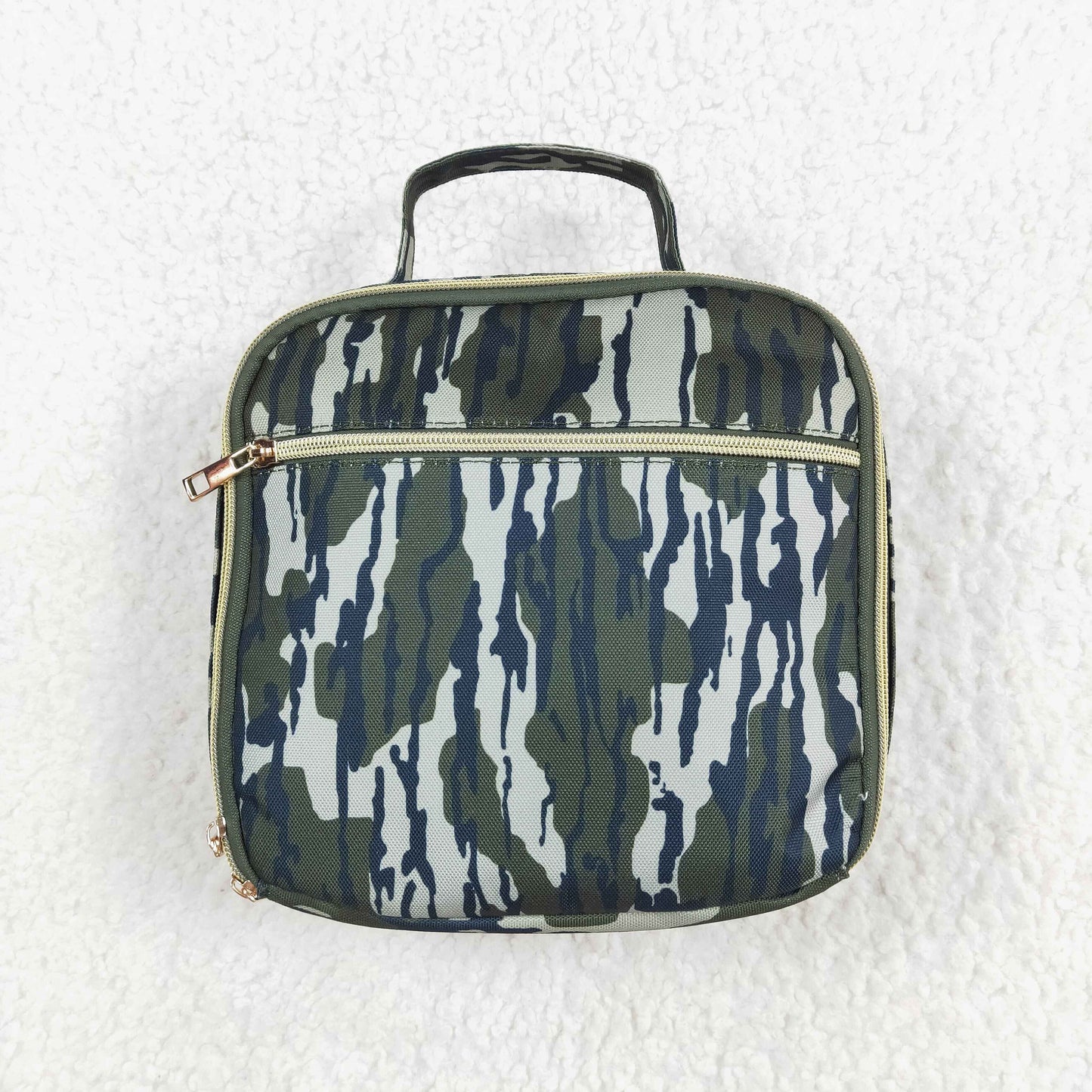 Green camo Lunch Box