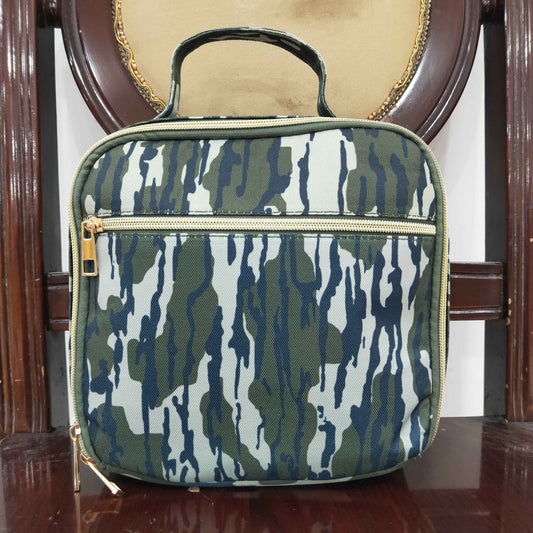 Green camo Lunch Box