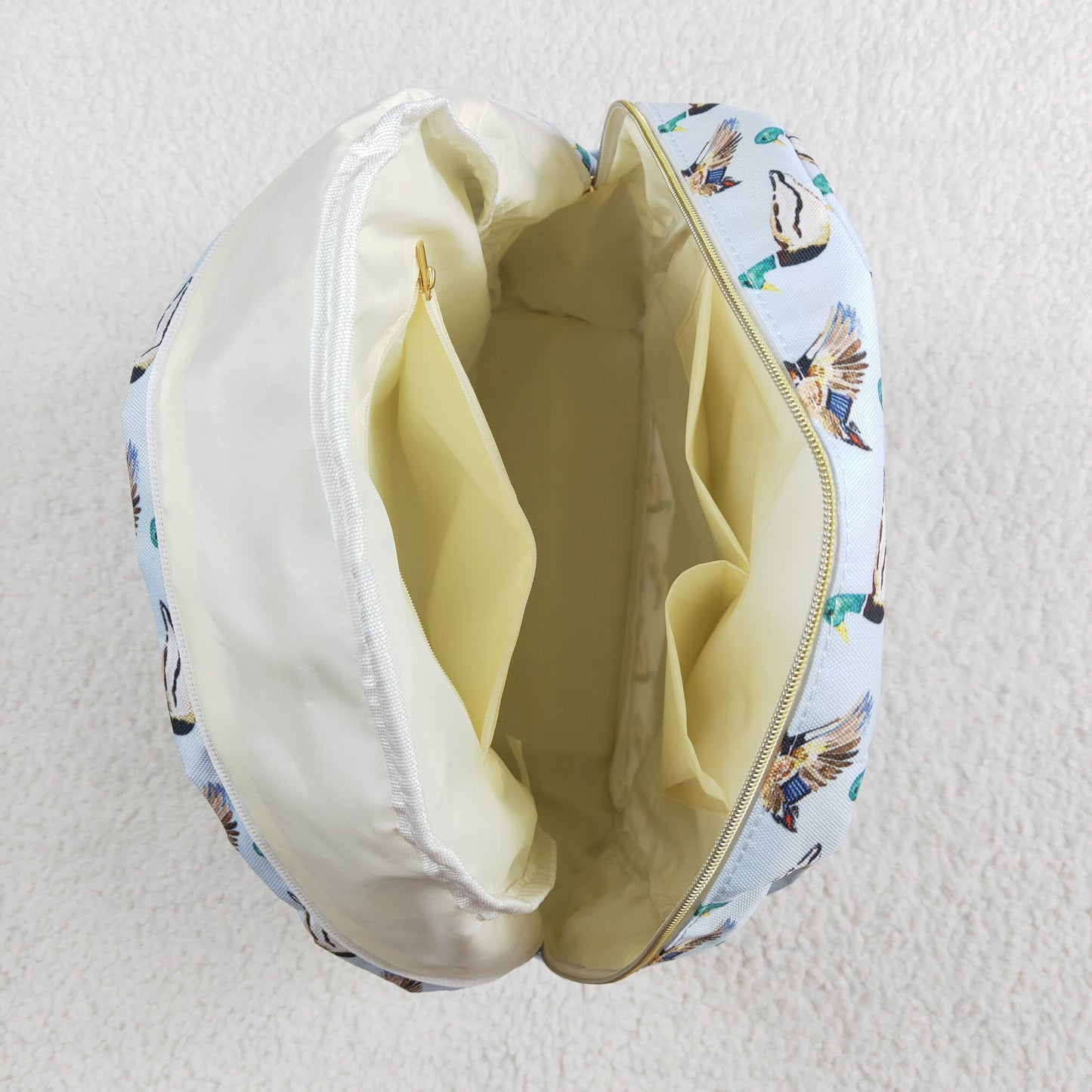 Blue duck Print BACKPACK