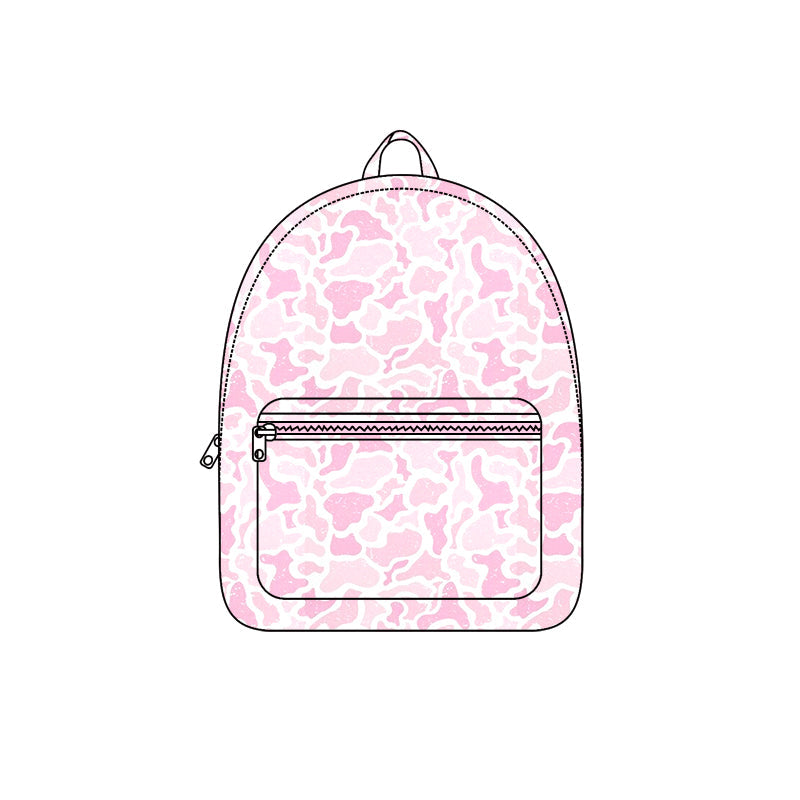 Preorder MOQ 5 pcs each Hunting Camo Pink Kids Matching Bags