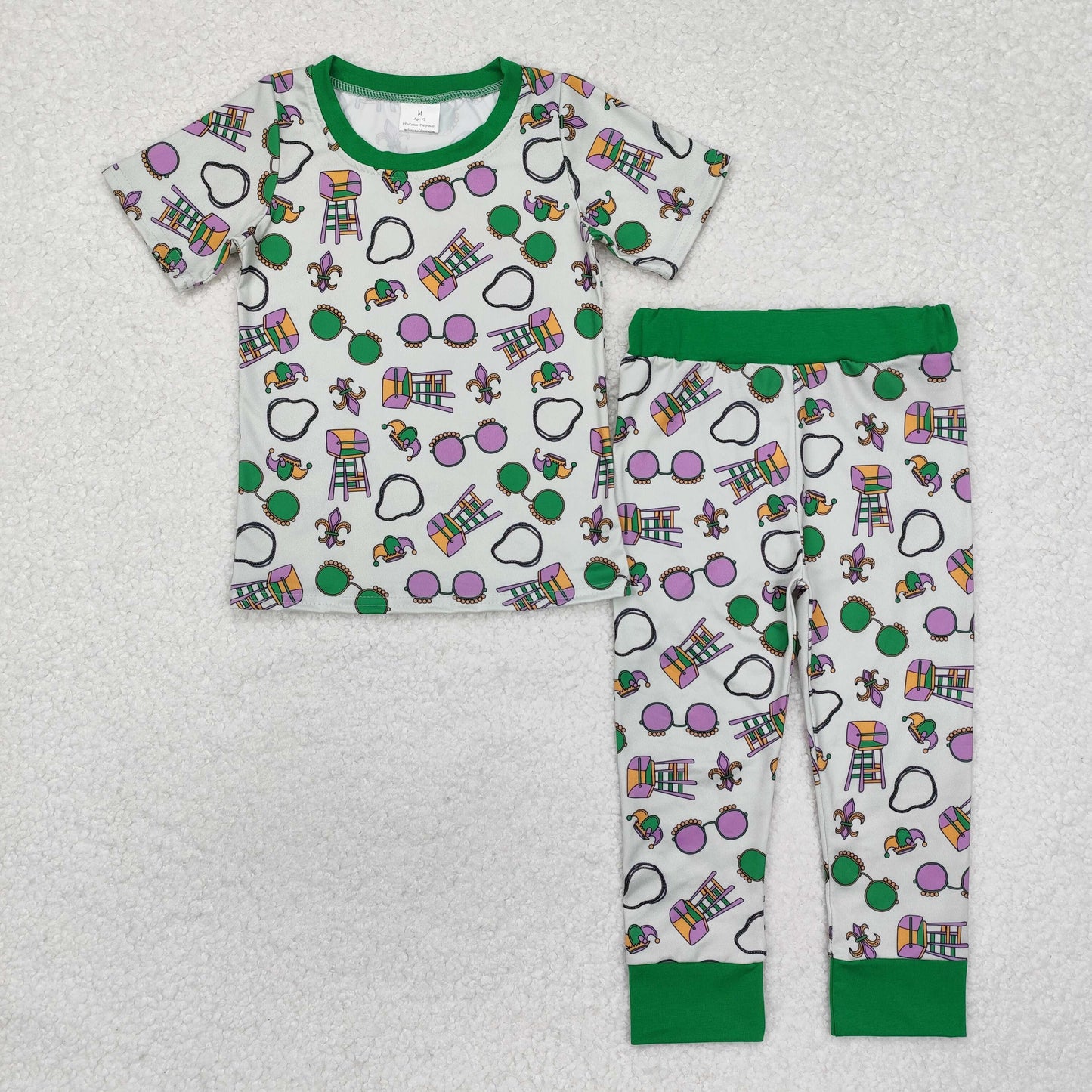 green glass Cartoon Boy Outfits