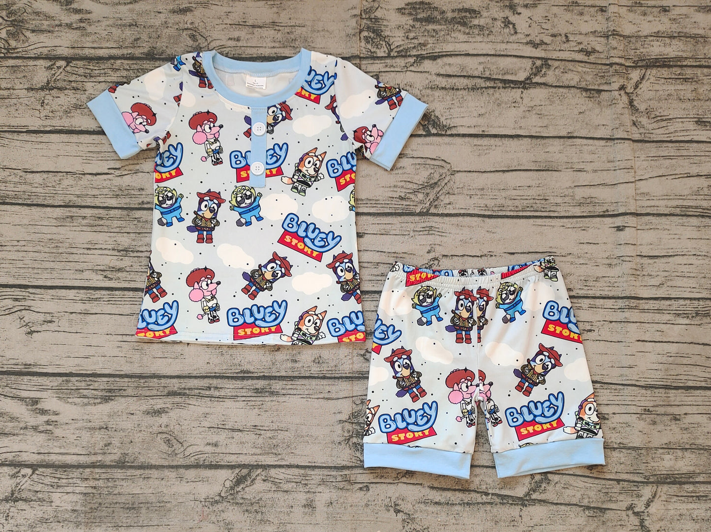 pre -order blue cartoont Boys set BSSO1240