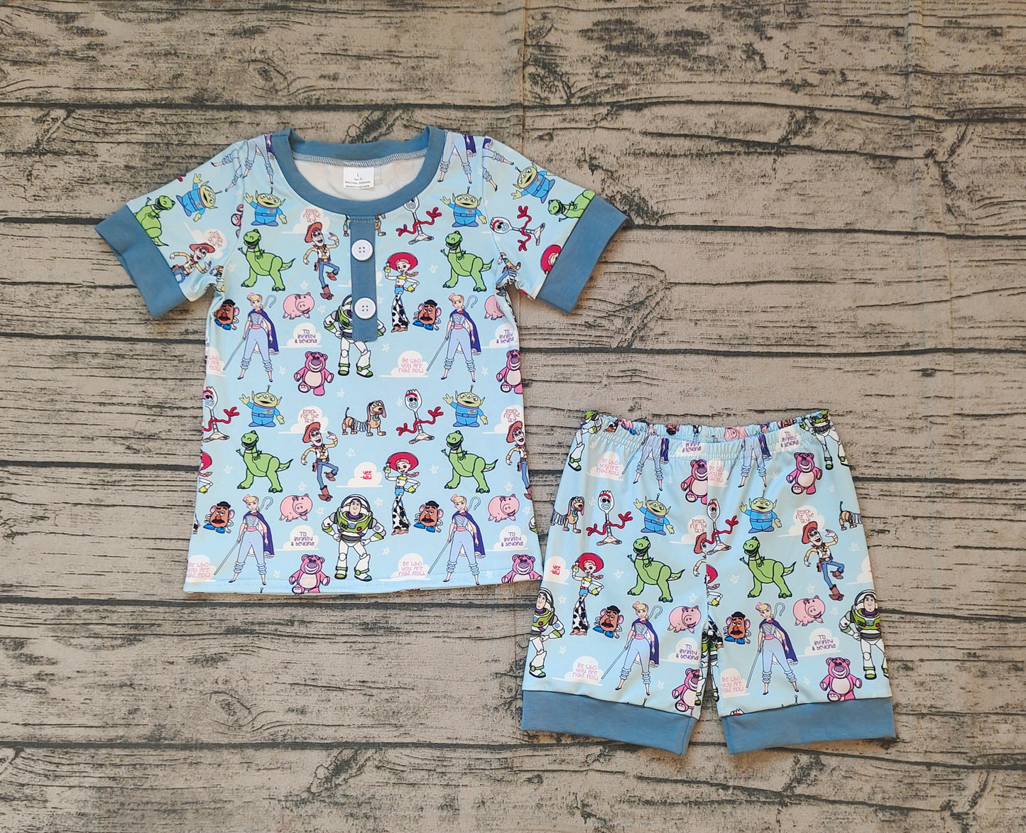 pre -order blue cartoont Boys set BSSO1247