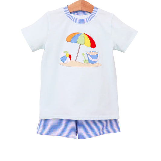pre -order breach umbrella print short Sleeve boy set BSSO1485