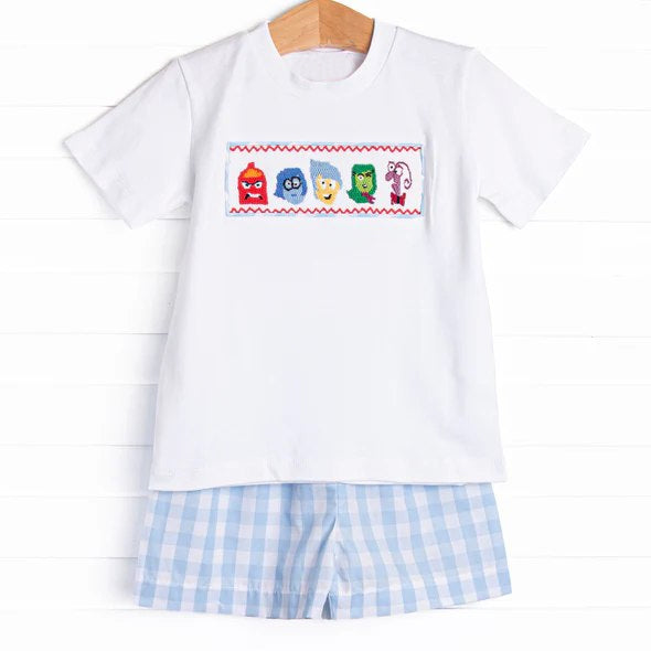 pre -order Cartoon print short Sleeve boy set BSSO1516