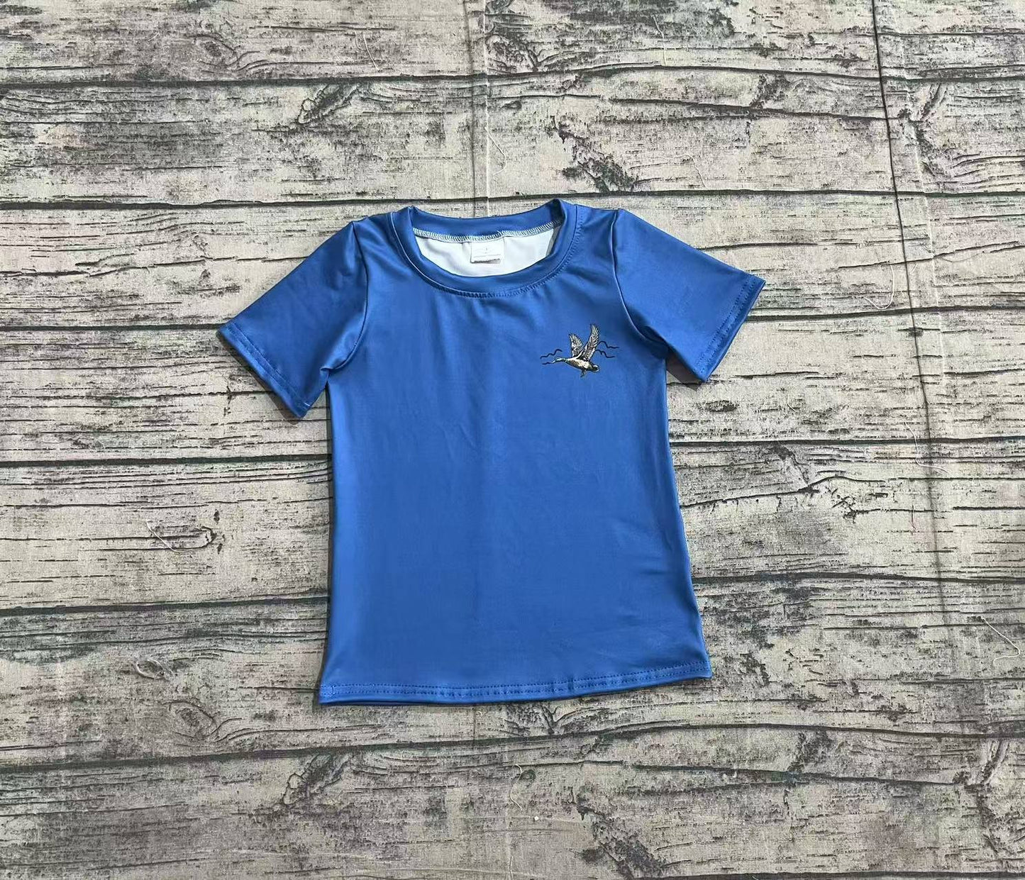 pre -order blue birds pattern short sleeve BT1150