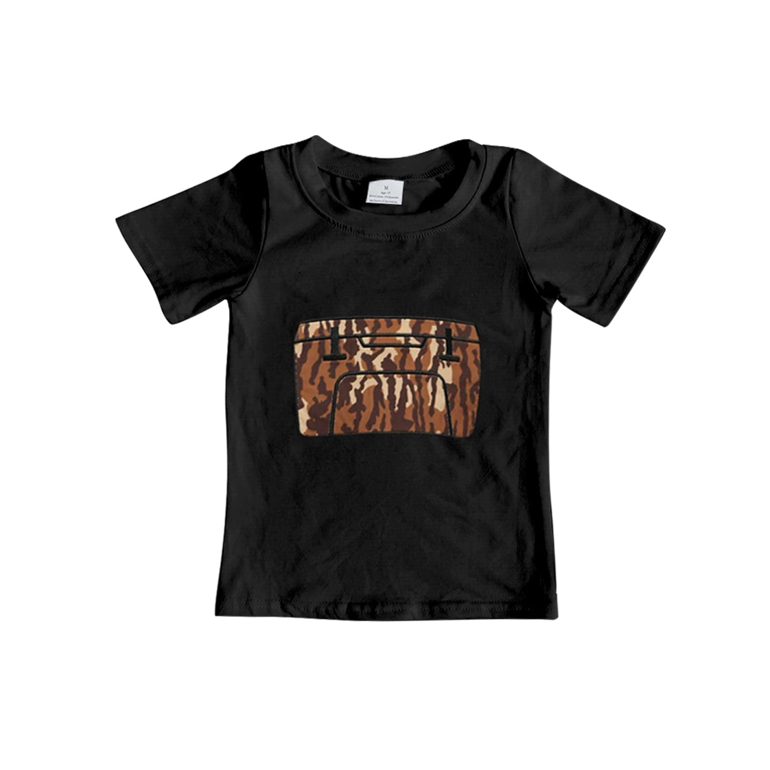 pre -order camo pattern print short sleeve BT1179