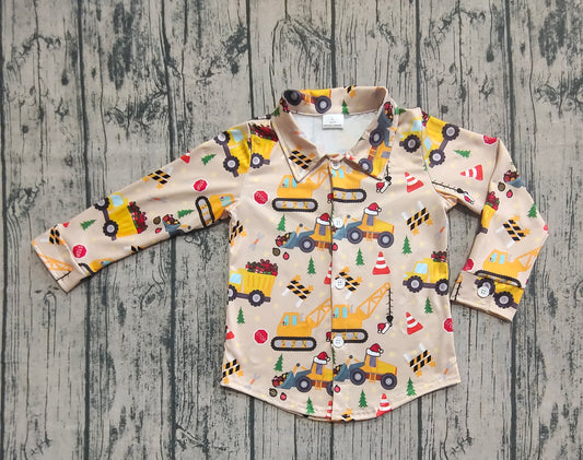 pre -order tractor print top BT1254