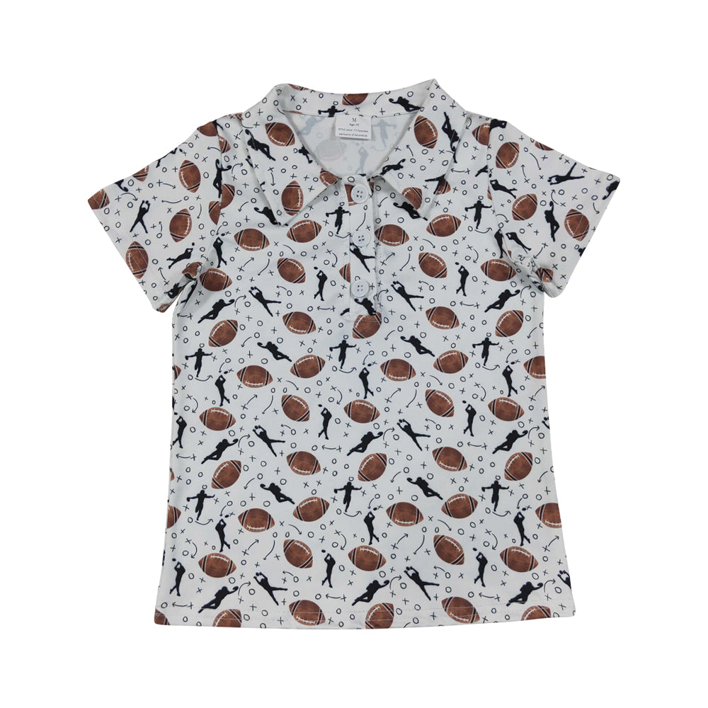 GameDay football with Button short sleeve Shirt BT1324