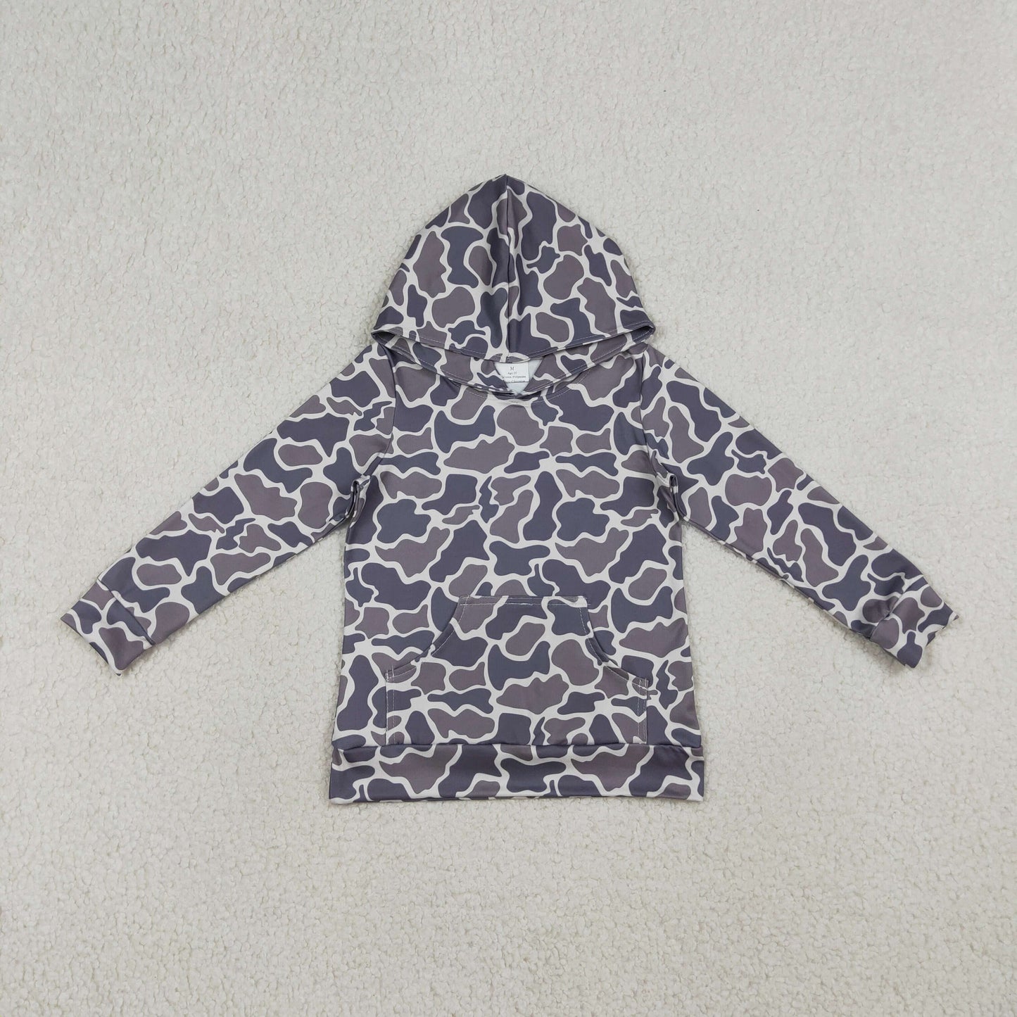 Camouflage print Long Sleeve Hoodies BT1572