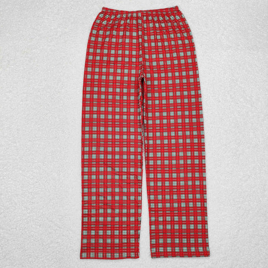 Adult Christmas plaid Pants for women