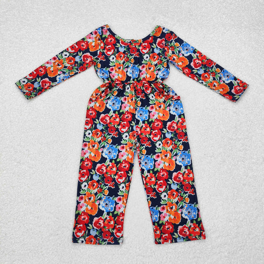 Blue floral Jumpsuit