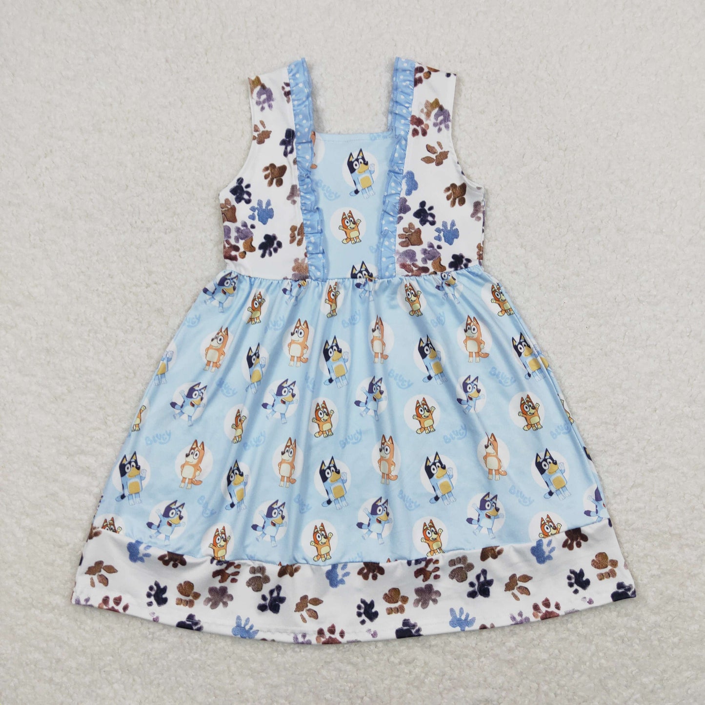 Cartoon dog Girls Dress