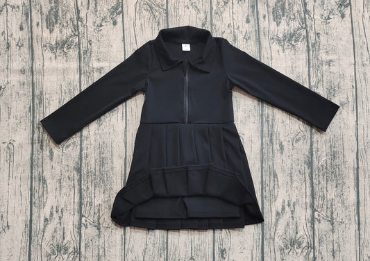 pre -order Black print yoga dress GLD1150