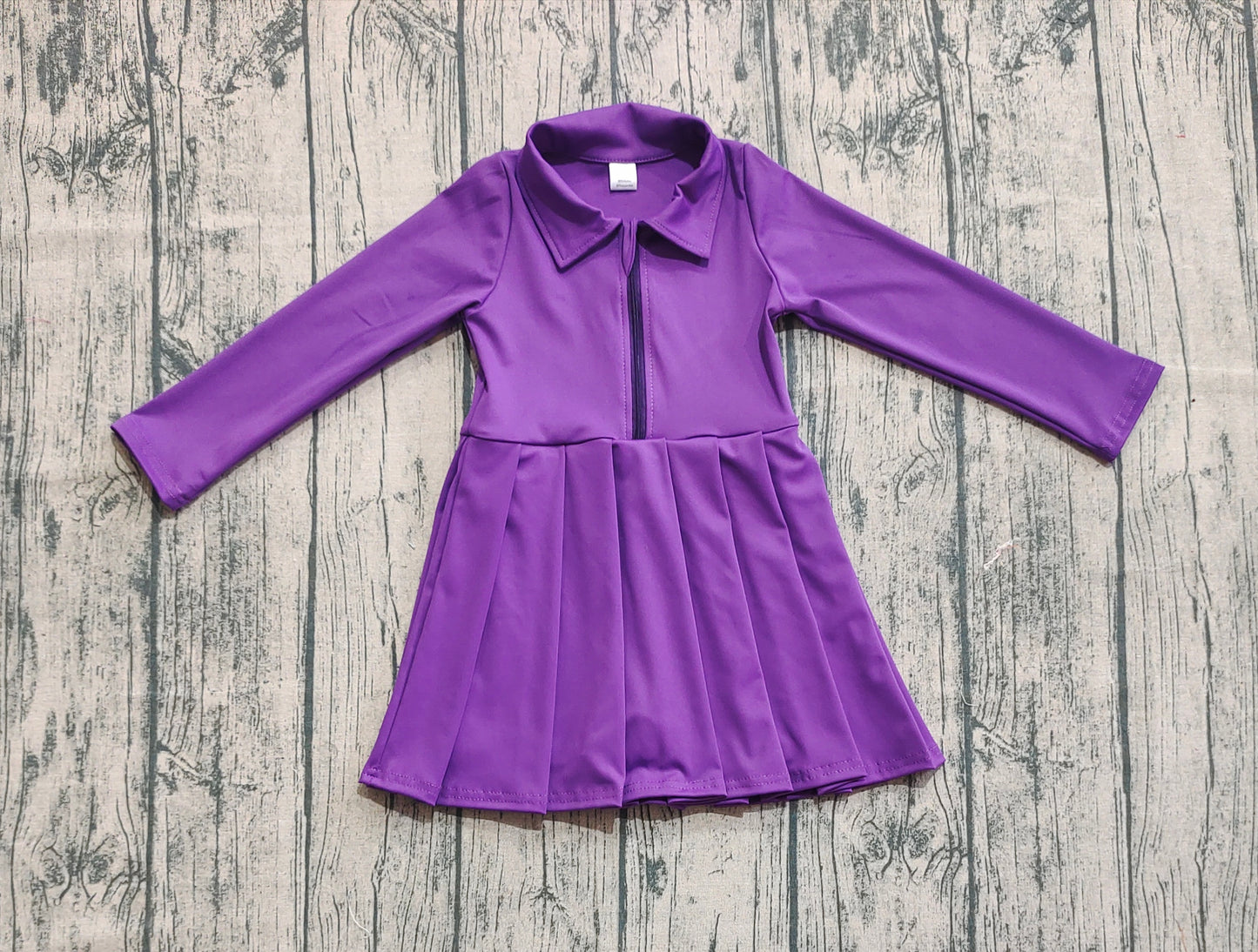 pre -order Purple print yoga dress GLD1152