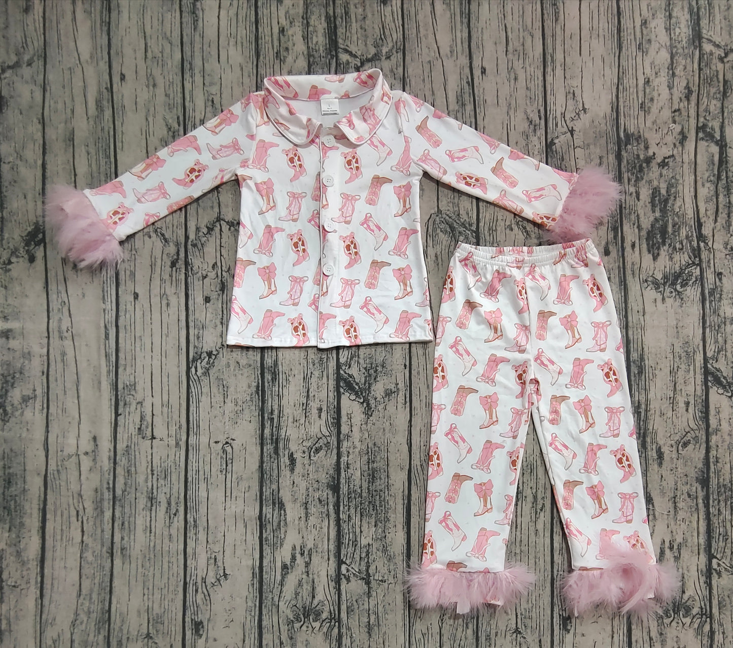 pre -order pink boots girl setGLP2359