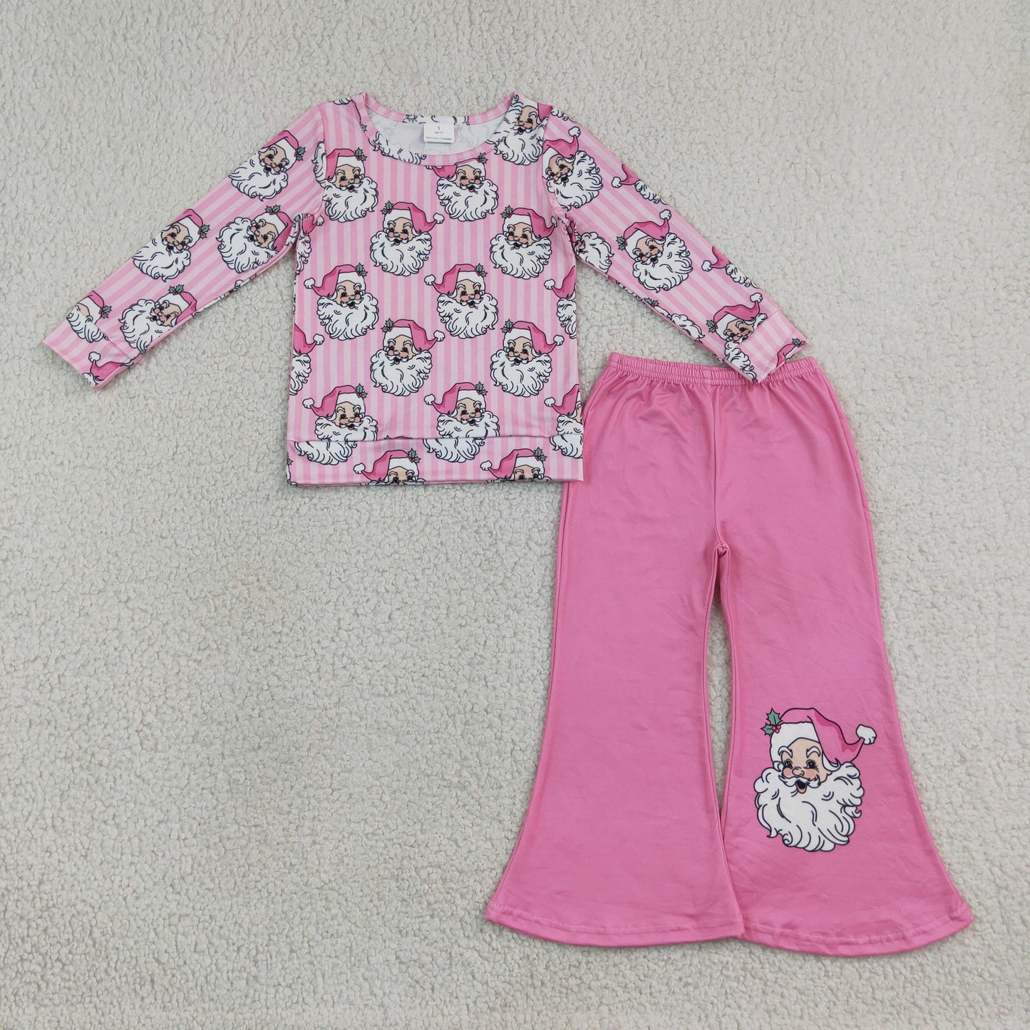 GLP3538 Christmas Ghost Pink Girls Set