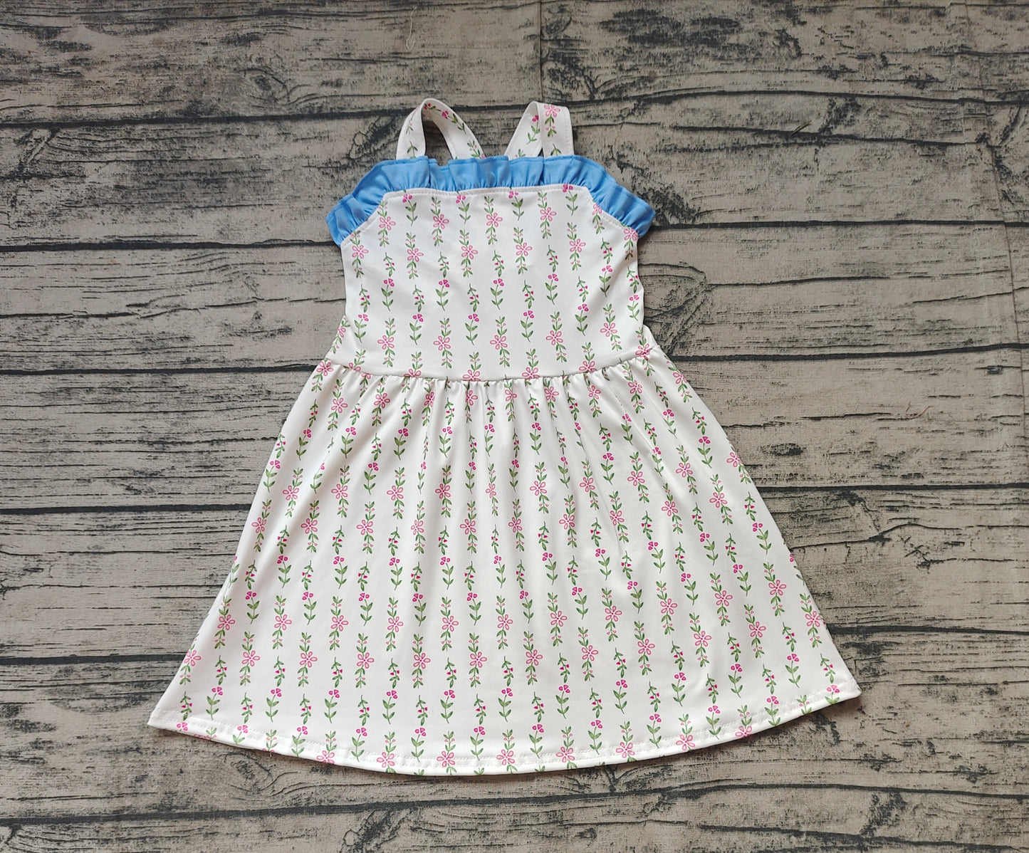 pre -order flowers Summer girl dress GSD1009