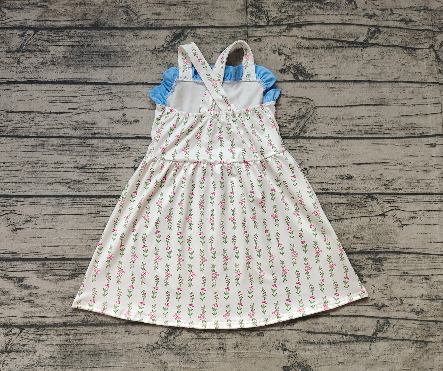 pre -order flowers Summer girl dress GSD1009