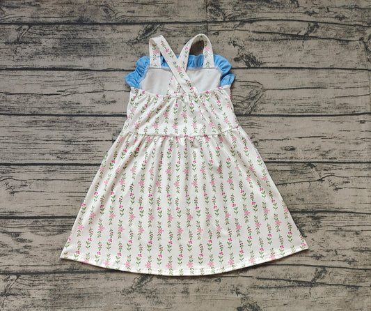 pre -order flowers Summer girl dress GSD1009