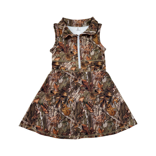 Athletic Camo Girls Dress GSD1384