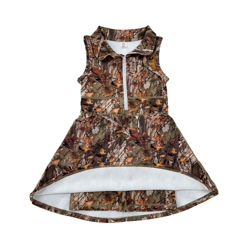 Athletic Camo Girls Dress GSD1384
