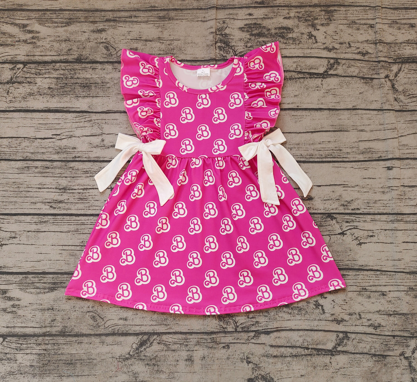 pre -order hot pink Summer girl dress GSD1812