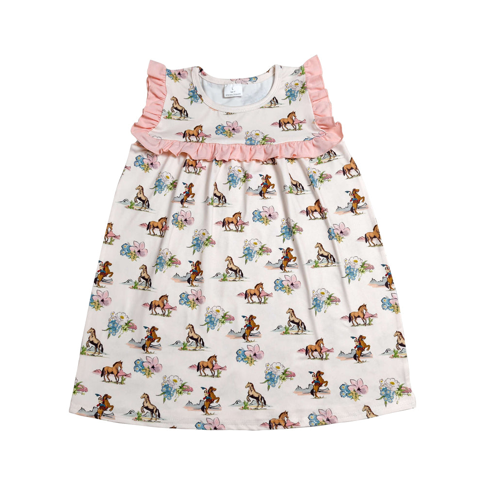 Western Cowboy flower Girls Dress GSD1940
