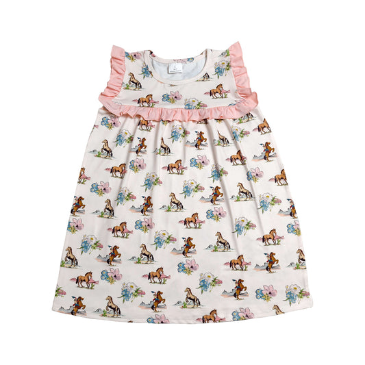 Western Cowboy flower Girls Dress GSD1940