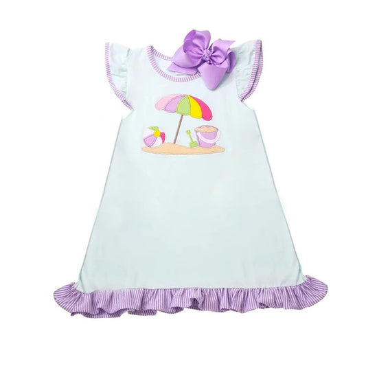 pre -order umbrella print girl dress GSD2454