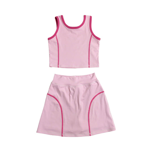 Athletic Pink Skort Outfits GSD2675