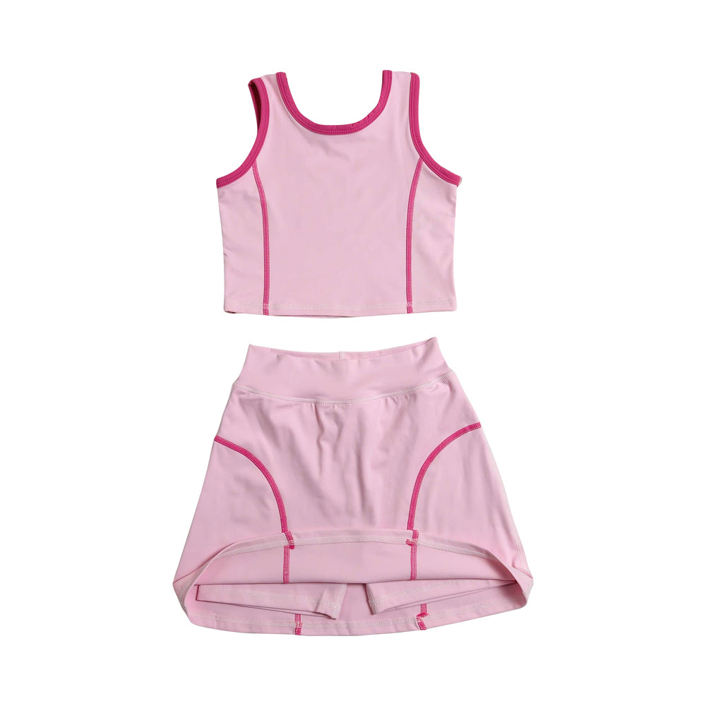 Athletic Pink Skort Outfits GSD2675