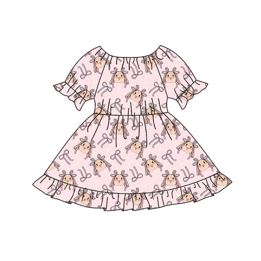 pre -order Easter bunny Girls Dress GSD2836