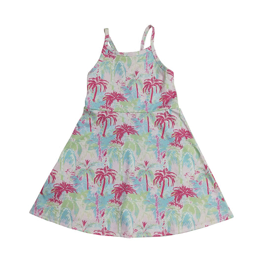 AThletic flowers Girls Dress GSD3708