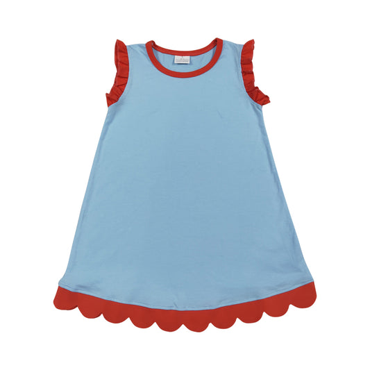 Blue AthleticTennis DRESS GSD4054