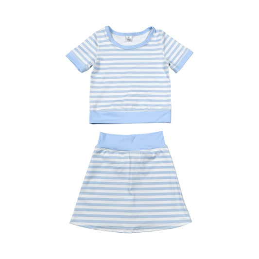 Athletic stripe Skort Outfits GSD4162
