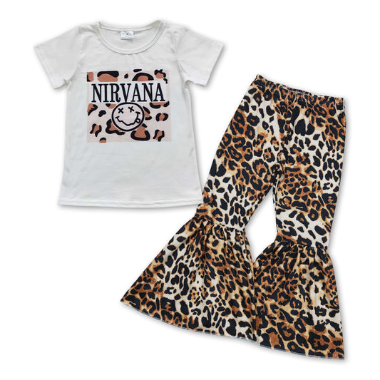 Leopard Smile Girls Set