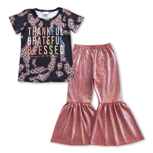 Thanksgiving Day Pink girl outfits