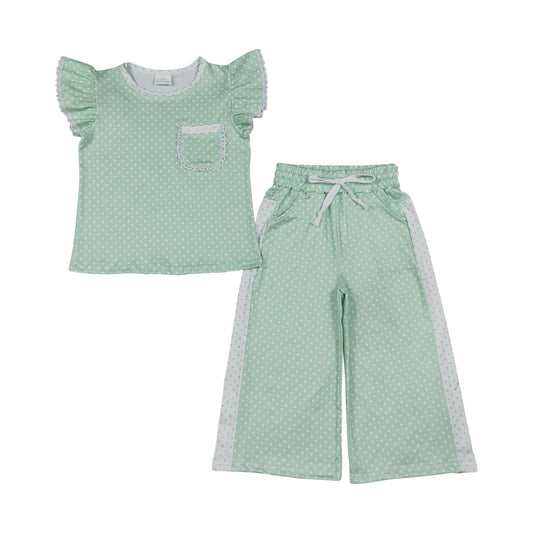 Green Dots Short sleeve set GSPO2332