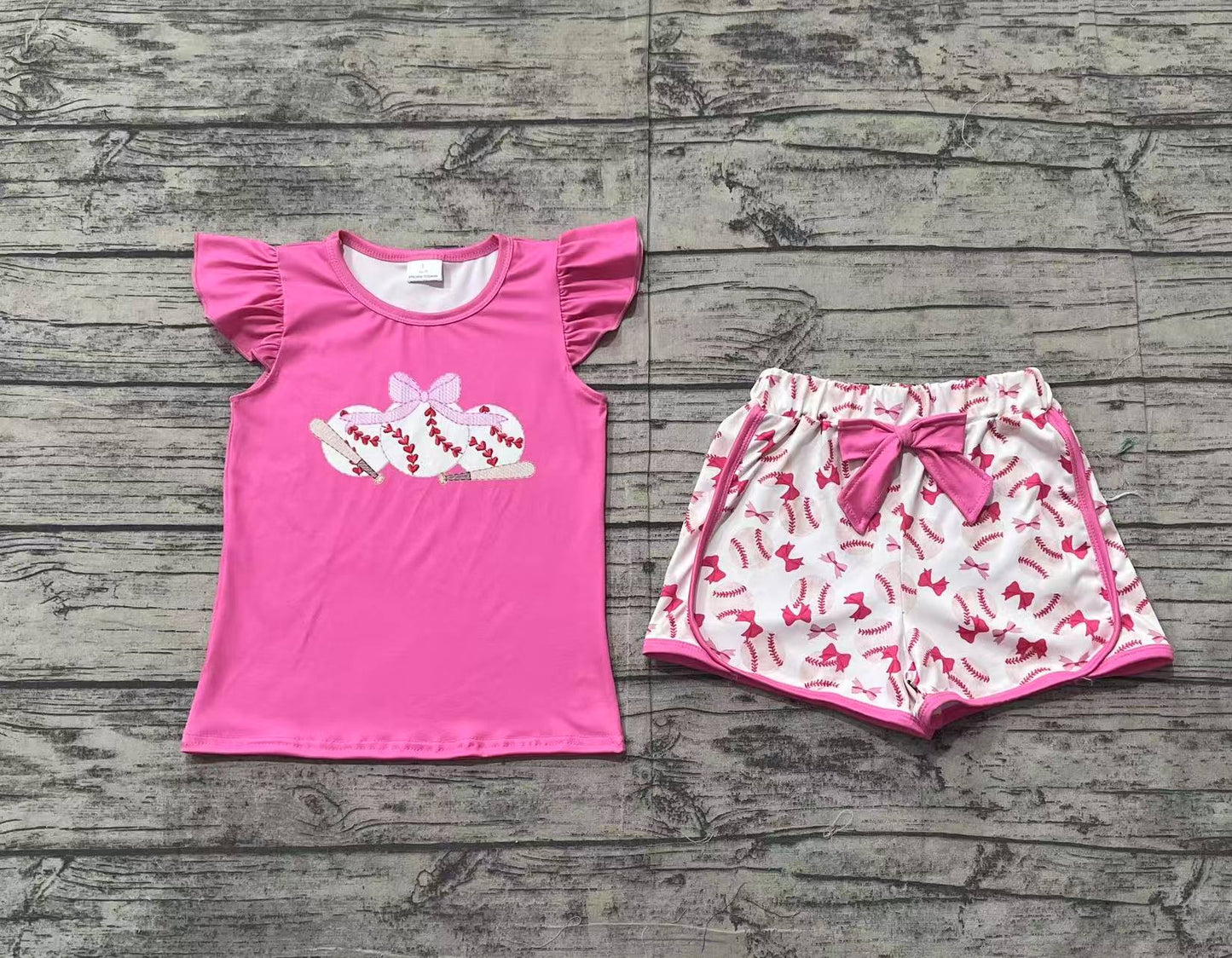 pre -order Pink baseball girl setGSSO1685