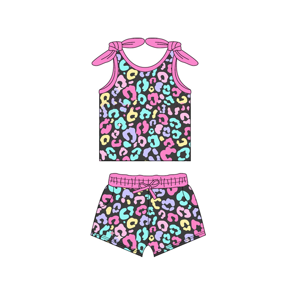 pre -order corlorful leopard girl Set GSSO2141