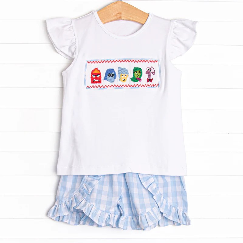 pre -order blue cartoon girl set GSSO2593