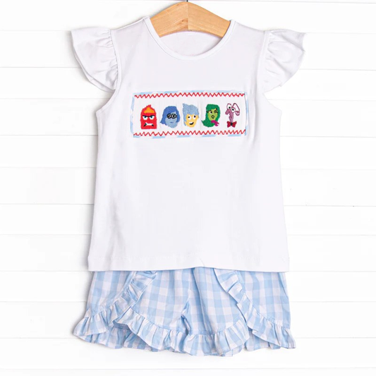 pre -order blue cartoon girl set GSSO2593
