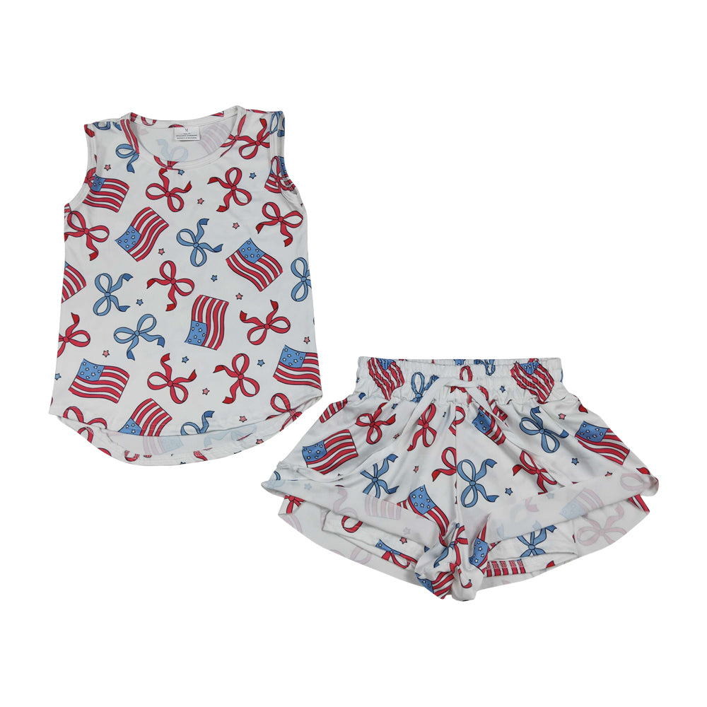 4th of july Bow athletic Set GSSO3520