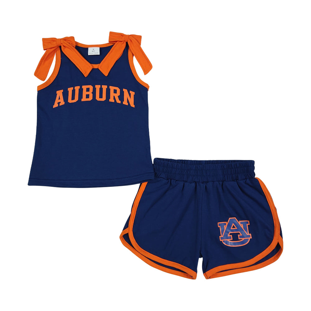 Summer Navy sleeveless Girls Set GSSO3828