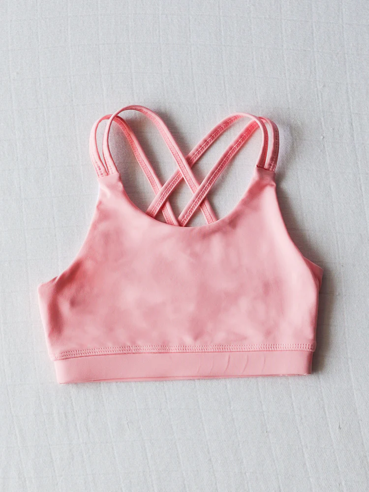 pre -order pink Print Sleeveless yoga clothes GT1006