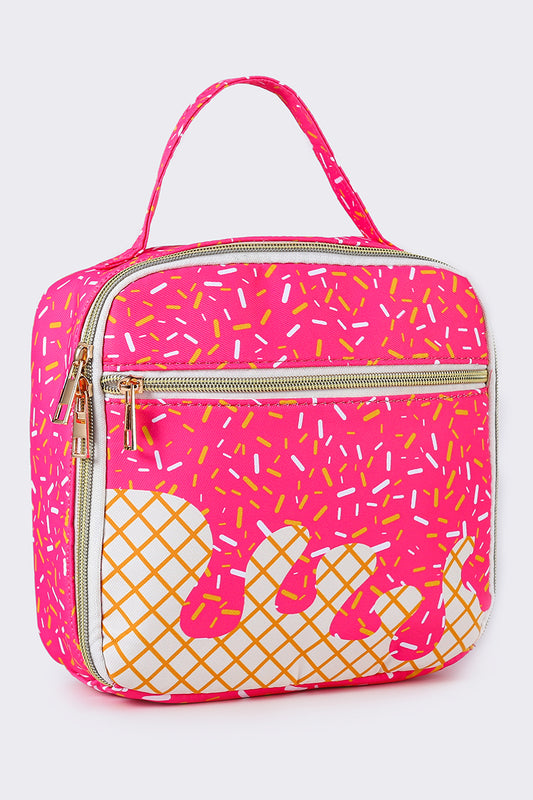ba0299 Pink Baseball lunch boxes (US warehouse)