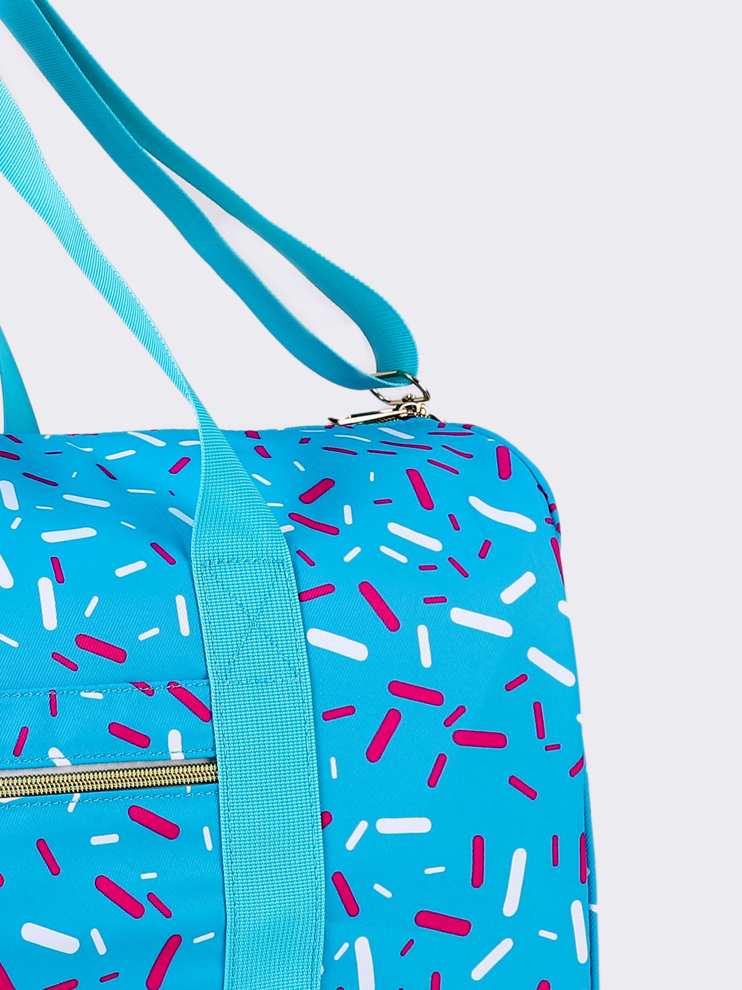 BA0304 Blue baseball ice cream the duffle bag ( us warehouse)