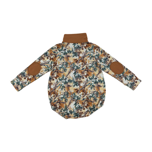 Camo huting baby Romper LR3048