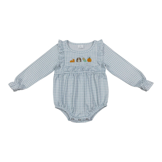 Thanksgiving turkey baby romper LR3104